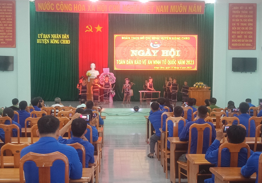 Quang cảnh Ngày hội. Ảnh: Ngô Chiến