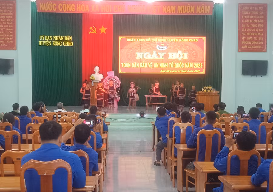 Quang cảnh Ngày hội. Ảnh: Ngô Chiến