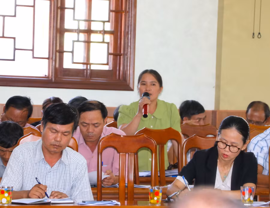 Đại biểu tham gia ý kiến tại hội nghị. Ảnh: Ngọc Minh Đại biểu tham gia ý kiến tại hội nghị. Ảnh: Ngọc Minh