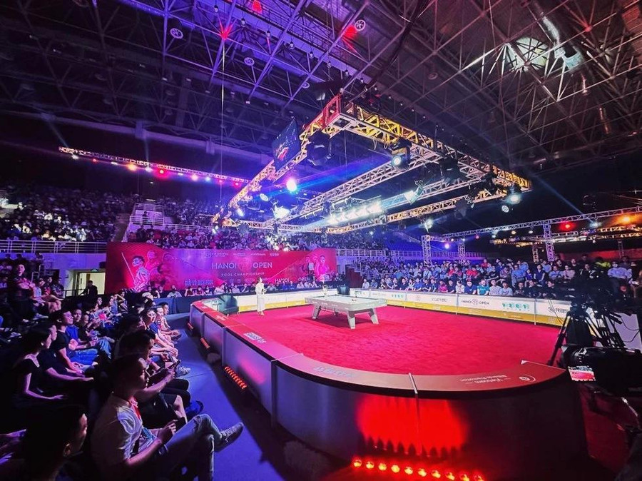 Hanoi Open Pool Championship là giải đấu tạo được tiếng vang vì quy mô tổ chức