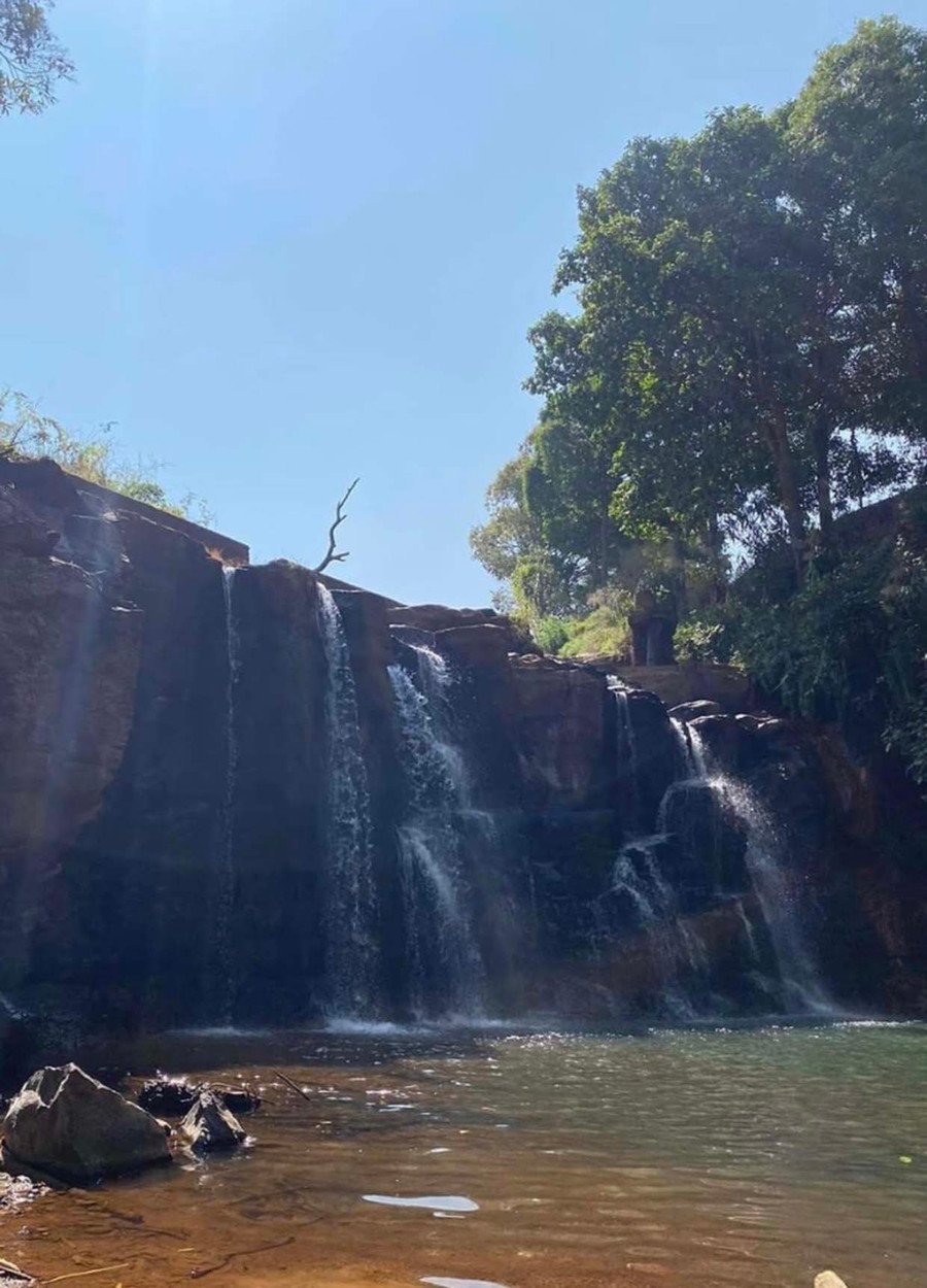 Thác Shalom. Ảnh: Trung Anh Thác Shalom. Ảnh: Trung Anh