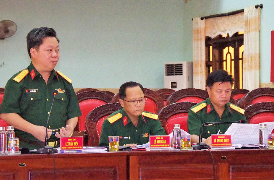 Các đại biểu phát biểu tại hội nghị. Ảnh: Huy Bắc Các đại biểu phát biểu tại hội nghị. Ảnh: Huy Bắc