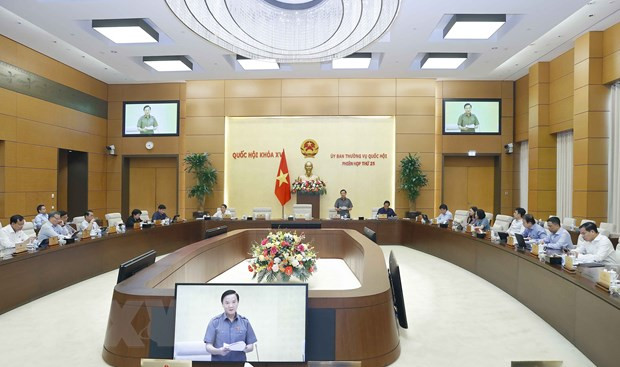 Quang cảnh phiên họp. (Ảnh: Doãn Tấn/TTXVN) Quang cảnh phiên họp. (Ảnh: Doãn Tấn/TTXVN)