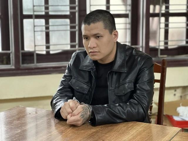 Nguyễn Anh Sơn tại cơ quan công an Nguyễn Anh Sơn tại cơ quan công an