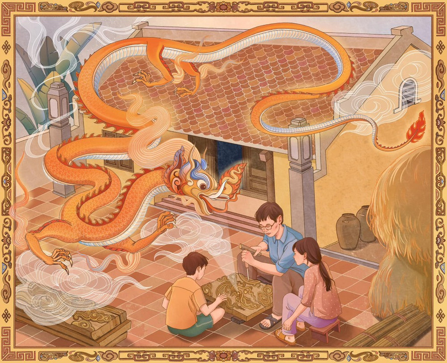 &quot;Chạm khắc Rồng&quot; - Duy Tô.