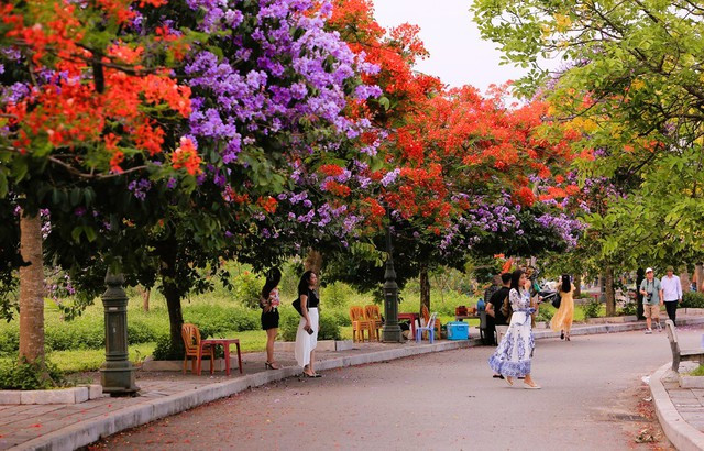 Rất nhiều người, đặc biệt là các bạn trẻ, học sinh, sinh viên... đã đổ xô về hồ Đồng Chiệc để check-in, chụp ảnh lưu lại những khoảnh khắc đáng nhớ. Rất nhiều người, đặc biệt là các bạn trẻ, học sinh, sinh viên... đã đổ xô về hồ Đồng Chiệc để check-in, chụp ảnh lưu lại những khoảnh khắc đáng nhớ.