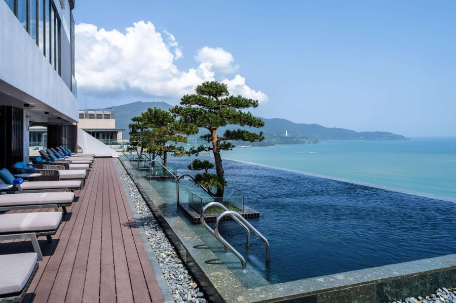 Đà Nẵng còn được biết đến là thành phố của những chuyến phiêu lưu không khói bụi. (Ảnh: CTV/Vietnam+) Đà Nẵng còn được biết đến là thành phố của những chuyến phiêu lưu không khói bụi. (Ảnh: CTV/Vietnam+)