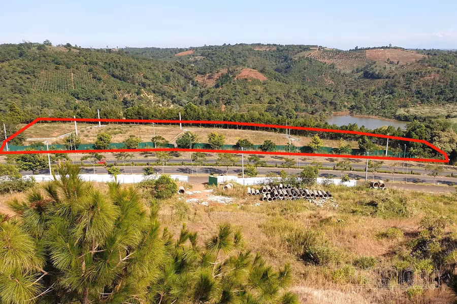 Hạ tầng dự án khu dân cư gần đường Hồ Chí Minh cơ bản hoàn thiện trước thời điểm bị sụt lún