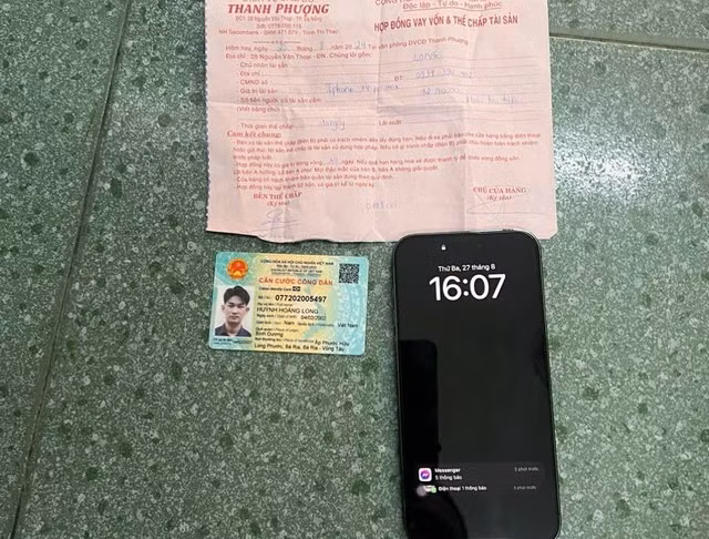 Tang vật vụ việc công an thu giữ được