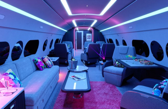 Nội thất bên trong như một căn hộ hạng sang