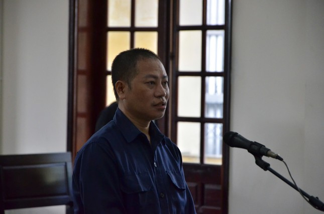 Bị cáo Nguyễn Minh Đức tại phiên tòa.