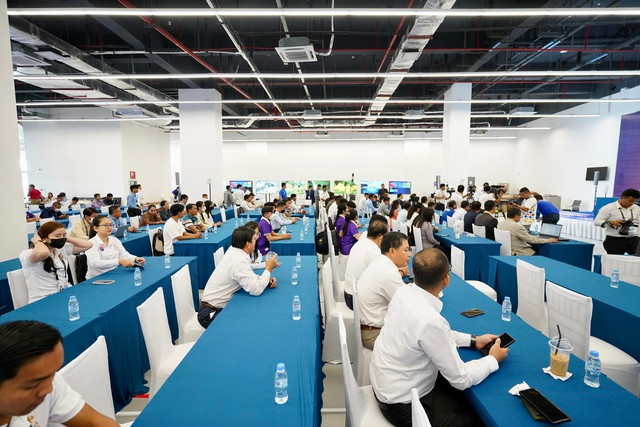Trung tâm Báo chí SEA Games 32 khánh thành ngày 29/4 - Ảnh: Cambodia2023.com Trung tâm Báo chí SEA Games 32 khánh thành ngày 29/4 - Ảnh: Cambodia2023.com