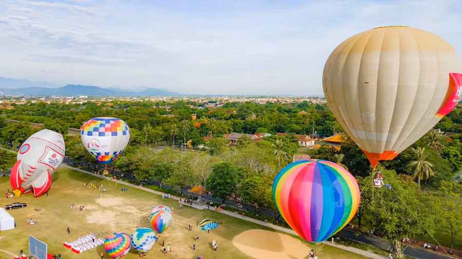 Bình Định sẽ tổ chức lễ hội khinh khí cầu lần đầu tiên tại TP Quy Nhơn. Ảnh: Ngọc Ngọc