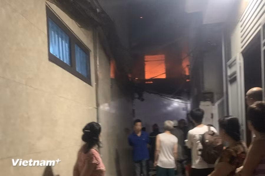 Trong đợt 2, Kỳ họp thứ 7, Quốc hội sẽ thảo luận về dự án Luật Phòng cháy, chữa cháy và cứu nạn, cứu hộ. (Ảnh minh họa. Nguồn: Vietnam+)