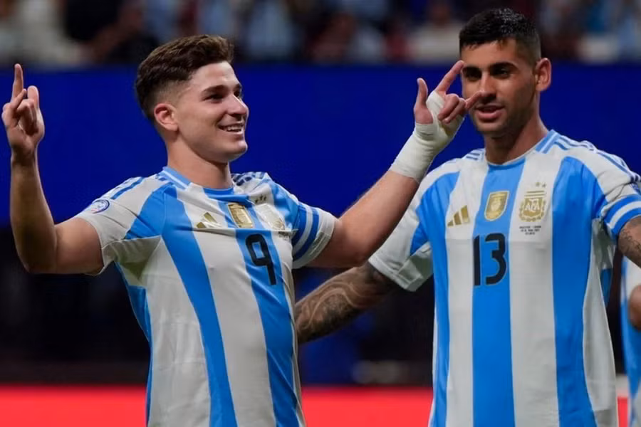 Olympic Argentina tham vọng giành HCV bóng đá nam Olympic Paris 2024. (Nguồn: Getty Images)