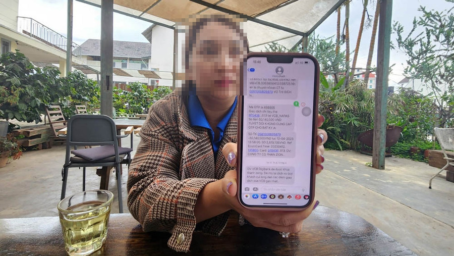 Chị V.T.B.N trình bày mất hơn 50 triệu đồng trong tài khoản ngân hàng không rõ nguyên nhân Chị V.T.B.N trình bày mất hơn 50 triệu đồng trong tài khoản ngân hàng không rõ nguyên nhân