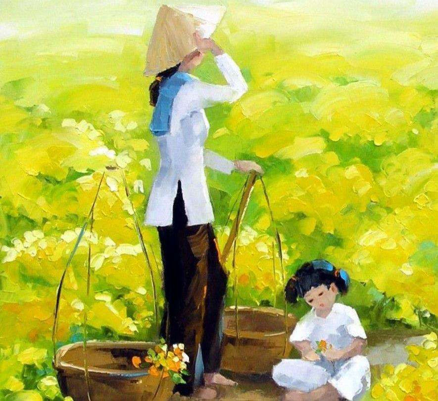 Tình yêu thương của mẹ là bao la, vô bờ bến. Ảnh minh họa