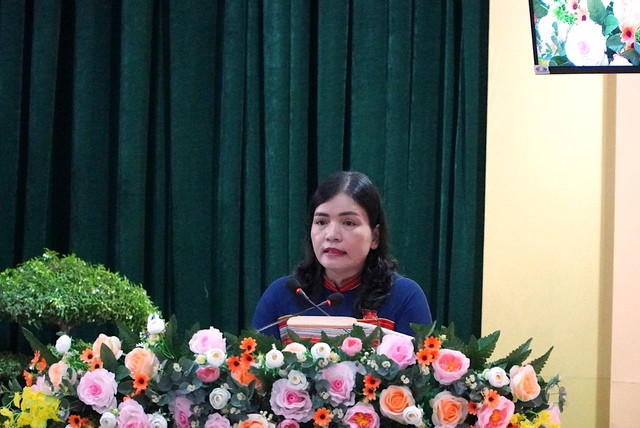 Bà Y Ngọc, Phó chủ tịch UBND tỉnh Kon Tum báo cáo tóm tắt tình hình kinh tế - xã hội của tỉnh năm 2023 Bà Y Ngọc, Phó chủ tịch UBND tỉnh Kon Tum báo cáo tóm tắt tình hình kinh tế - xã hội của tỉnh năm 2023