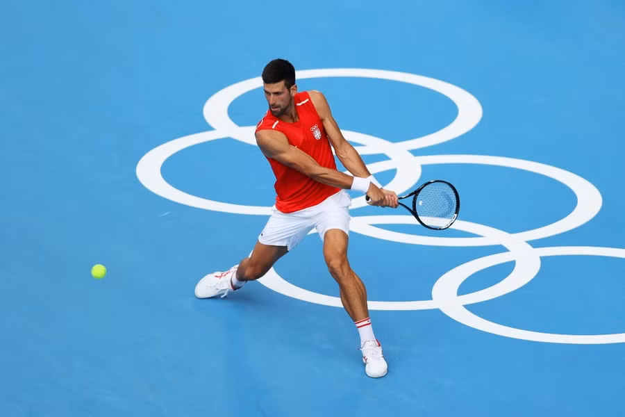 Djokovic liệu có thể giành huy chương Vàng tại Olympic Paris 2024. (Nguồn: Getty Images)