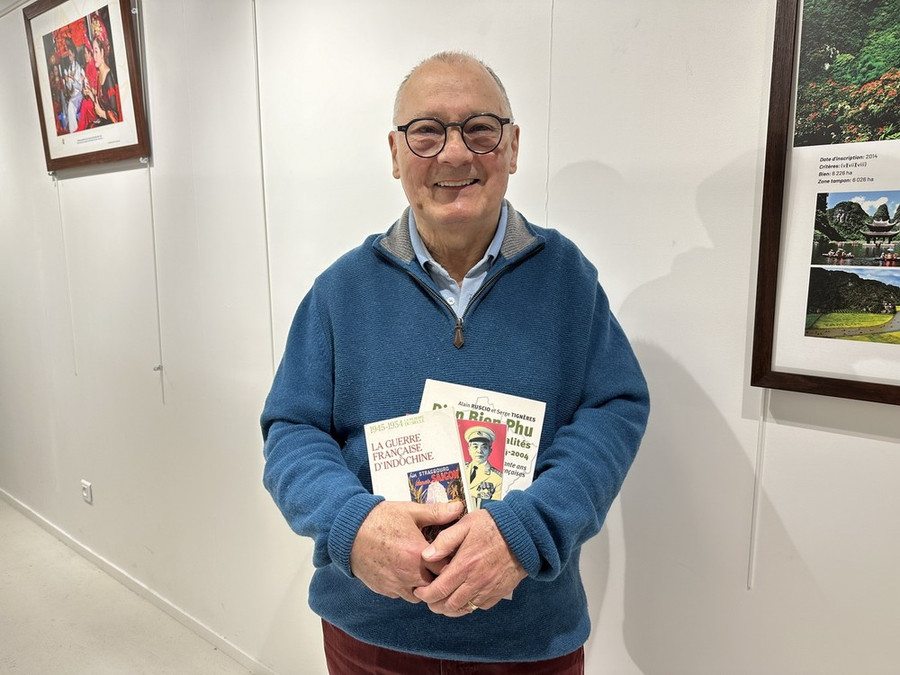 Nhà sử học Alain Ruscio. (Ảnh: Thu Hà/TTXVN)