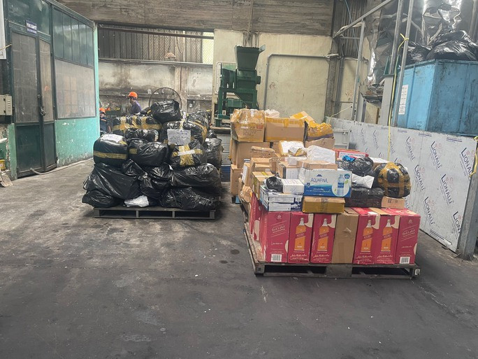 Hàng hóa vi phạm chuẩn bị tiêu hủy