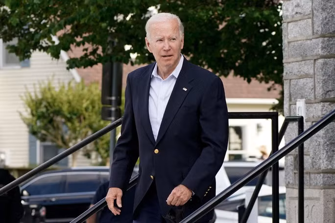 Tổng thống Mỹ Joe Biden - Ảnh: REUTERS