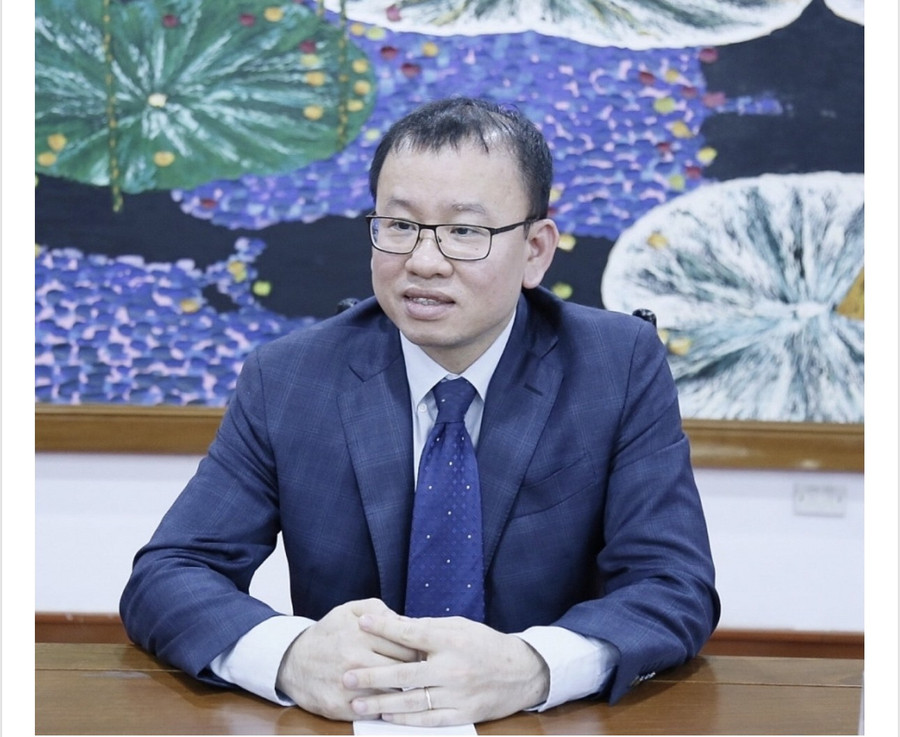 Ông Nguyễn Hoàng Dương, Phó Vụ trưởng Vụ Tài chính các ngân hàng và Tổ chức tài chính, Bộ Tài chính. Ảnh: Bộ Tài Chính