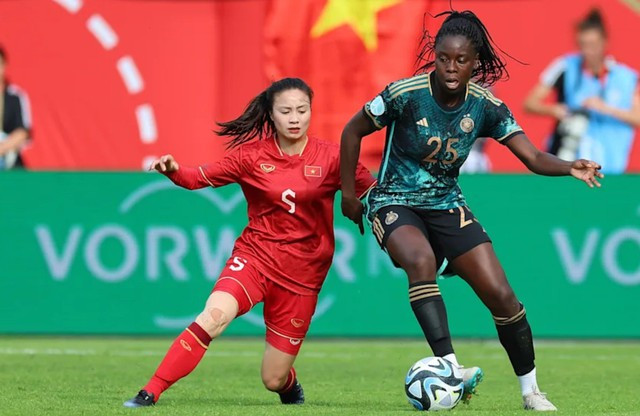 Các cô gái VN trưởng thành vượt bậc khi được cọ xát với những đối thủ đẳng cấp. Ảnh: BILD