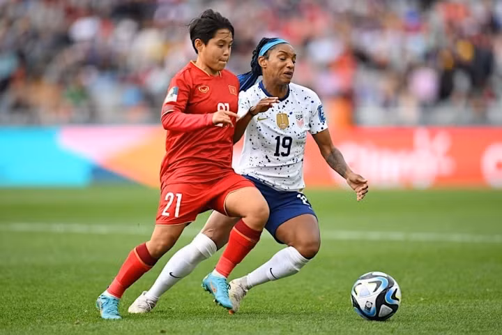 Đội tuyển nữ Việt Nam có trận đấu đáng ngợi khen. Đội tuyển nữ Việt Nam có trận đấu đáng ngợi khen.