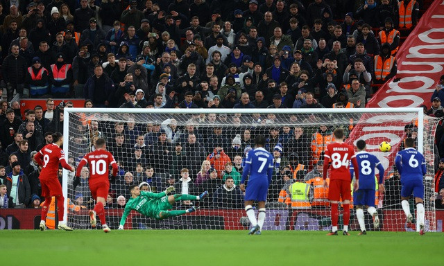 Darwin Nunez sút hỏng penalty Darwin Nunez sút hỏng penalty