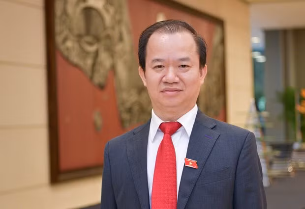 Đại biểu Bùi Hoài Sơn, Đoàn Đại biểu Quốc hội thành phố Hà Nội, Ủy viên Thường trực Ủy ban Văn hóa, Giáo dục của Quốc hội (Ảnh: PV/Vietnam+)