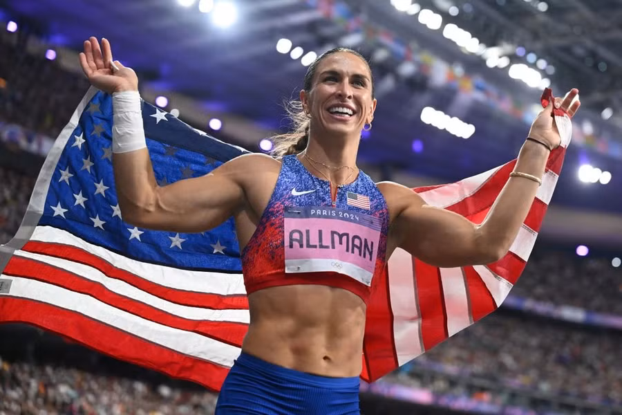 Mỹ chỉ giành được 1 huy chương Vàng trong ngày thi đấu 5/8. (Nguồn: Getty Images)