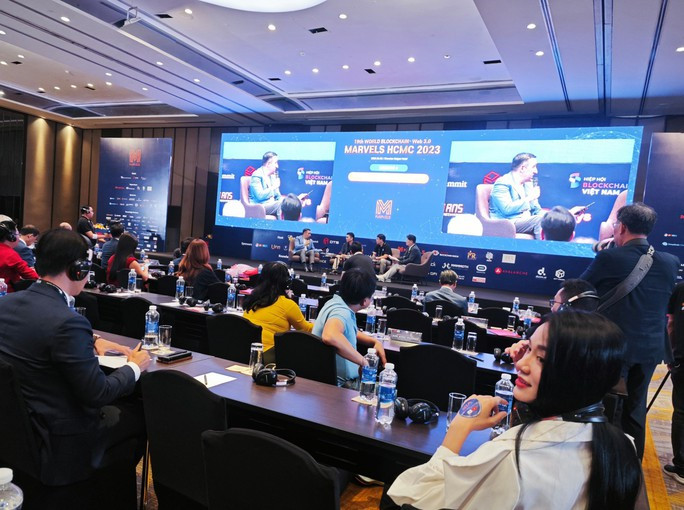 Quang cảnh sự kiện "World Blockchain Web 3.0 Marvels HCMC 2023" Quang cảnh sự kiện "World Blockchain Web 3.0 Marvels HCMC 2023"