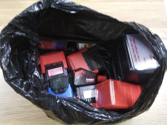 Tang vật trong vụ án.