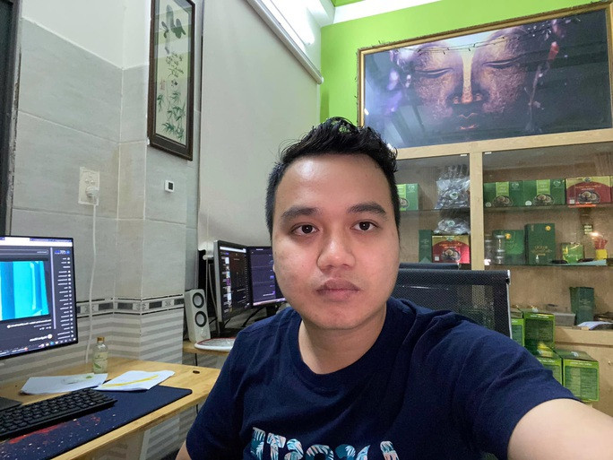 Bị cáo Huỳnh Phước Mẫn khi chưa bị bắt (Ảnh: Facebook)