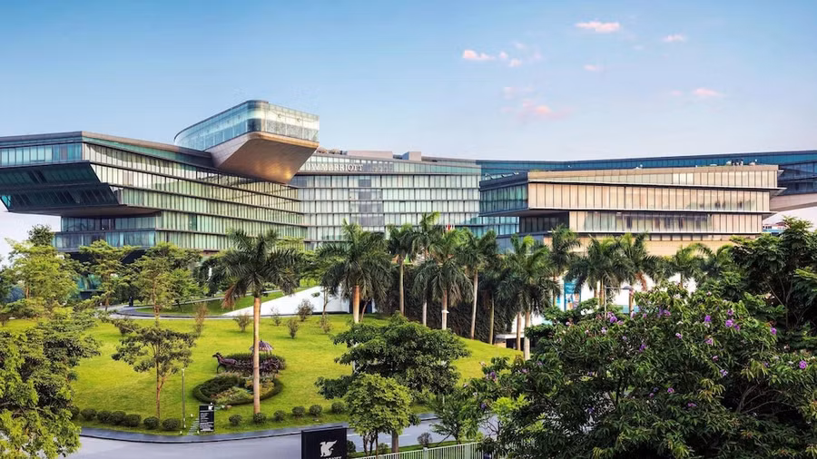 JW Marriott Hanoi có 17 phòng họp, với tổng diện tích lên 24.000m2, trong đó có 2 phòng hội thảo lớn. Ảnh: AGODA