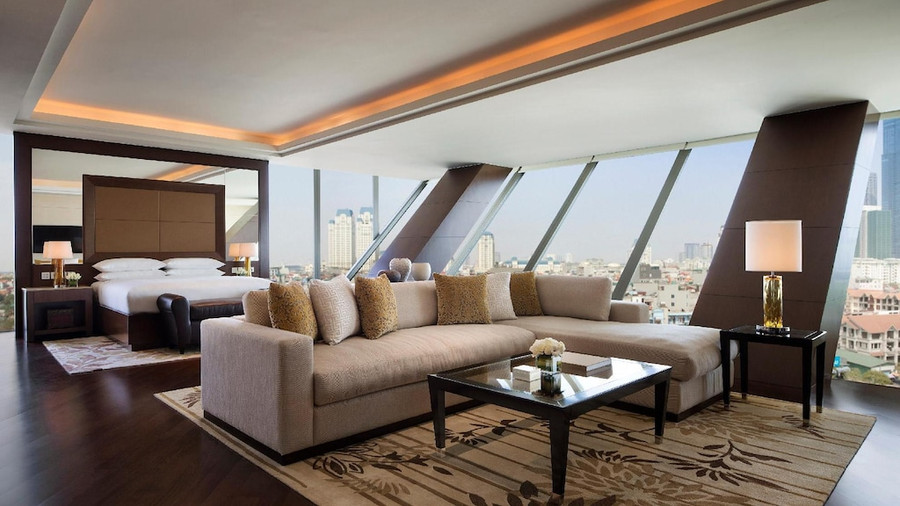 Căn phòng có giá cao nhất trong khách sạn là phòng Tổng thống, 150 triệu đồng/đêm