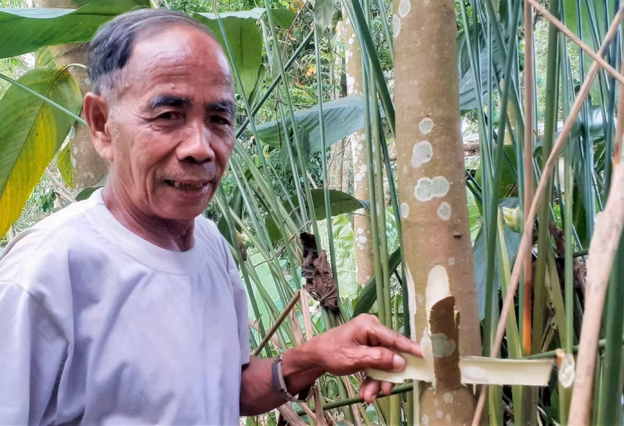 Già Alăng Đàn khẳng định tục pagang kala vẫn tồn tại trong cộng đồng vùng cao. Ảnh: ĐĂNG NGUYÊN