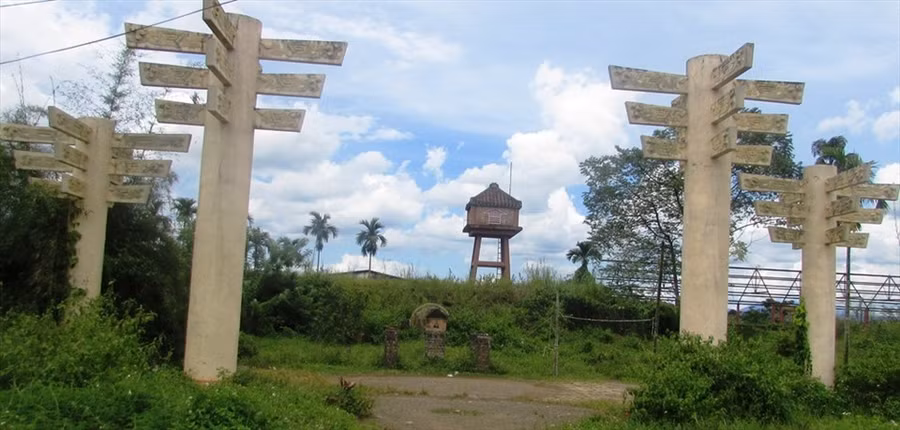 Dự án Khu thưởng lãm và trưng bày sản phẩm Cà phê Trung Nguyên Legend chậm tiến độ. Ảnh: Bảo Lâm