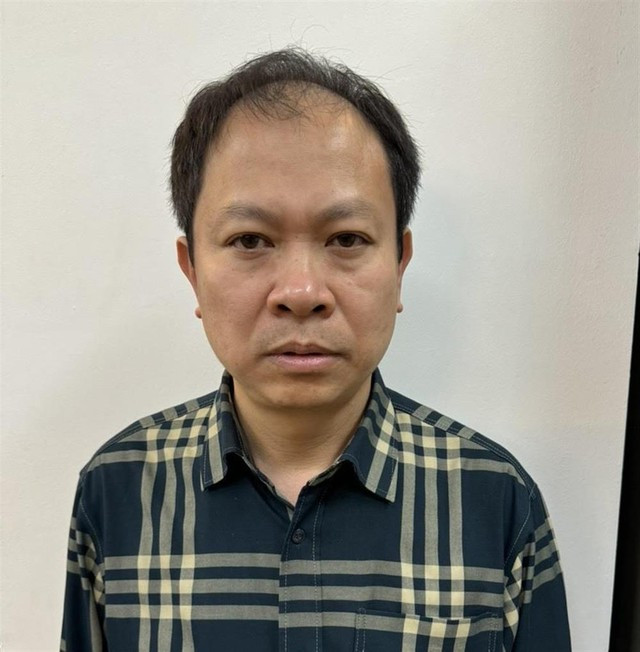 Bị can Lã Tuấn Hưng. Ảnh: Bộ Công an