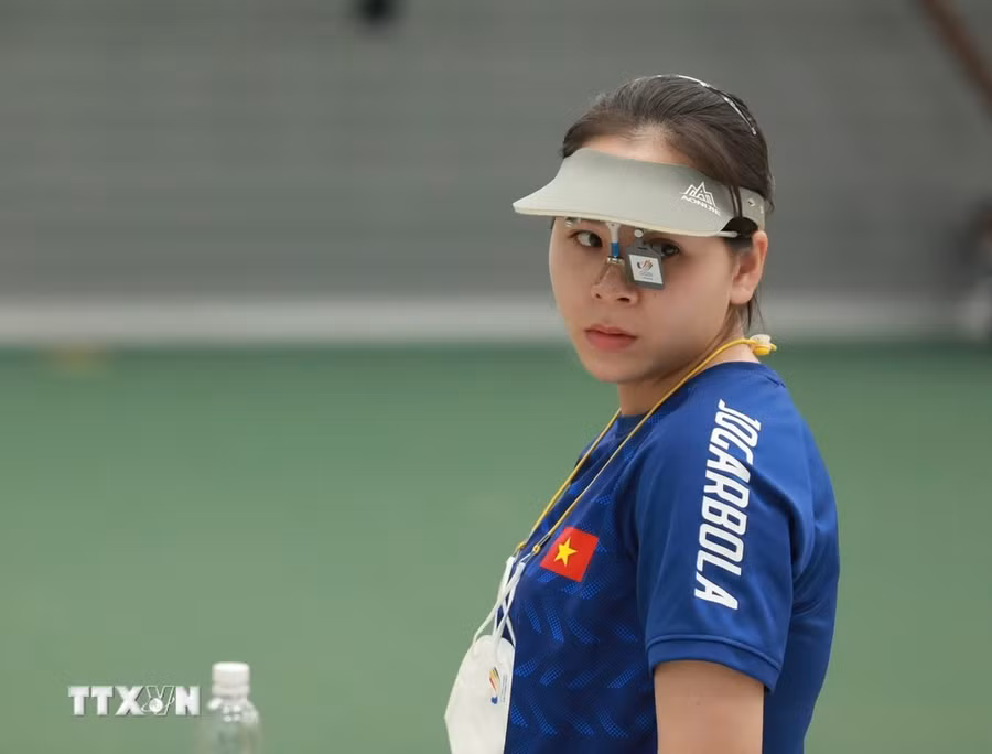 Trịnh Thu Vinh. (Ảnh: Hoàng Hiếu/TTXVN)