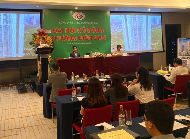 Công ty CP Quốc Cường Gia Lai tổ chức đại hội cổ đông thường niên năm 2024 lần 2 vào sáng 30/7.