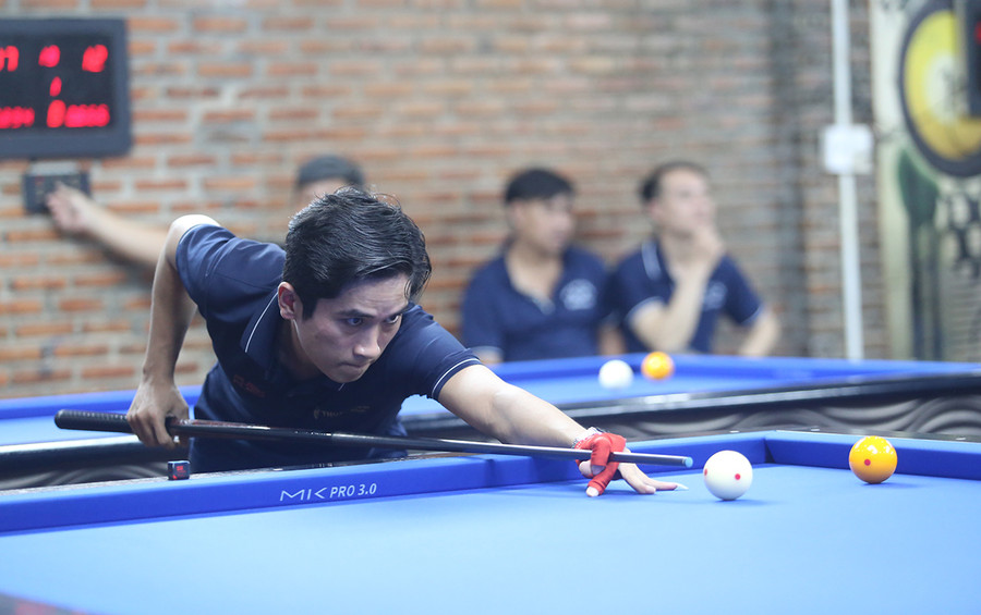 Giải đấu có sự xuất hiện của nhiều cơ thủ trẻ thi đấu ấn tượng. Ảnh: Văn Ngọc Giải đấu có sự xuất hiện của nhiều cơ thủ trẻ thi đấu ấn tượng. Ảnh: Văn Ngọc