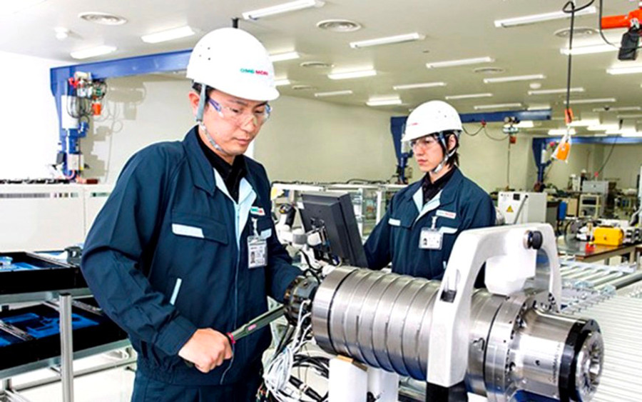 Lao động Gia Lai làm việc tại một doanh nghiệp ở Nhật Bản. Ảnh: Đinh Yến Lao động Gia Lai làm việc tại một doanh nghiệp ở Nhật Bản. Ảnh: Đinh Yến