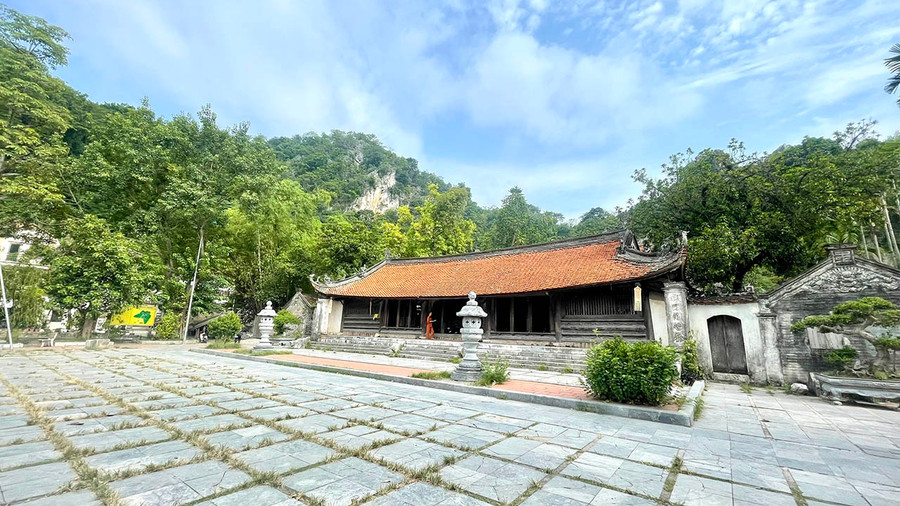 Di tích quốc gia đặc biệt chùa Thầy. Ảnh: Minh Hải/baodautu