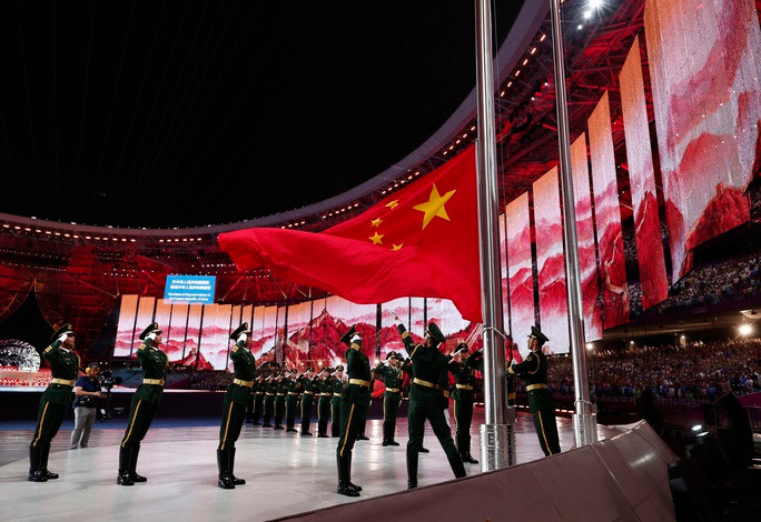 Lễ thượng cờ quốc gia đăng cai Á vận hội 2022