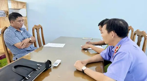 Lực lượng chức năng làm việc với bị can Lăng Thanh Phong