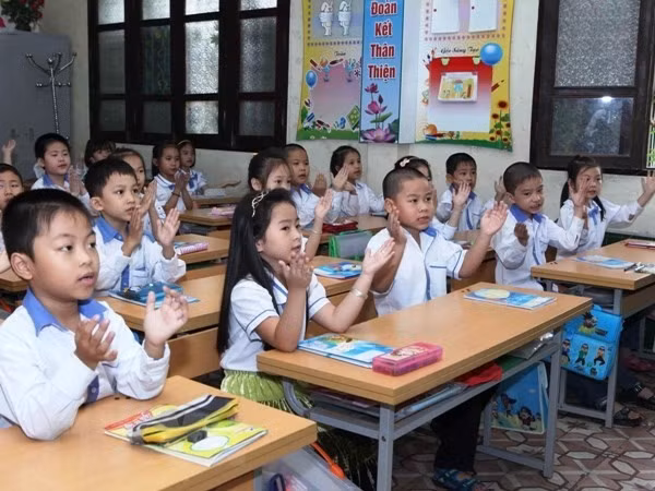 Việc thí điểm học bạ ở bậc tiểu học sẽ được thực hiện ngay từ năm học 2023-2024. (Ảnh: TTXN)