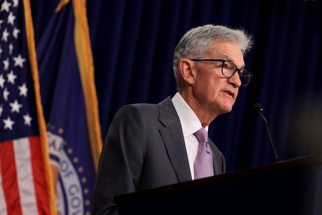 Chủ tịch Cục Dự trữ Liên bang Mỹ (FED) Jerome Powell hôm 31-7 cho biết có thể cắt giảm lãi suất sớm nhất vào tháng 9 nếu nền kinh tế Mỹ diễn biến như kỳ vọng. Chủ tịch Cục Dự trữ Liên bang Mỹ (FED) Jerome Powell hôm 31-7 cho biết có thể cắt giảm lãi suất sớm nhất vào tháng 9 nếu nền kinh tế Mỹ diễn biến như kỳ vọng.