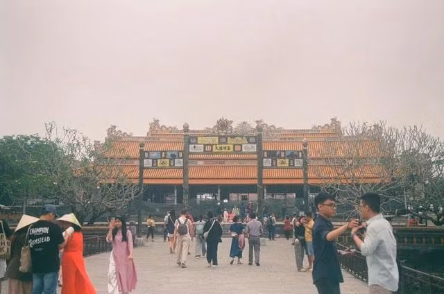 Mỗi công trình kiến trúc ở Huế là một tác phẩm nghệ thuật độc đáo. Ảnh: MAI THU